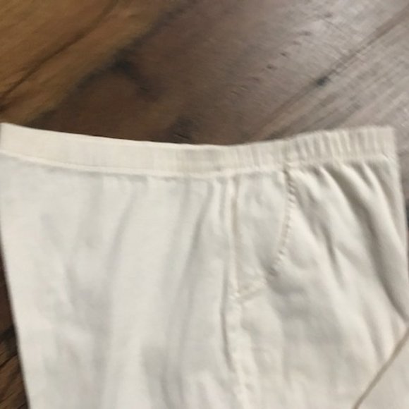 Tight Ribbed Off White Corduroy Trousers - Picture 3 of 5